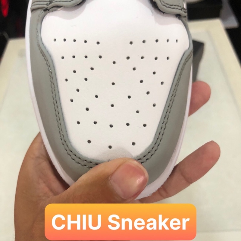 Giày Sneaker jd1 xám cổ cao phiên bản cao cấp giày thể thao Jordan mid smoke grey cao cấp