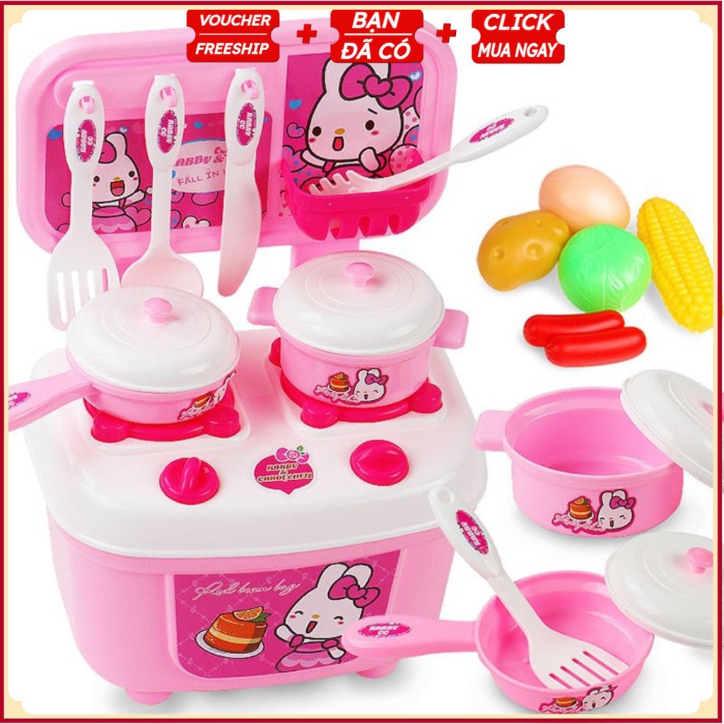 Đồ Chơi Nhà Bếp Mèo Xinh Cho Bé Thú Vị (Màu Ngẫu Nhiên)