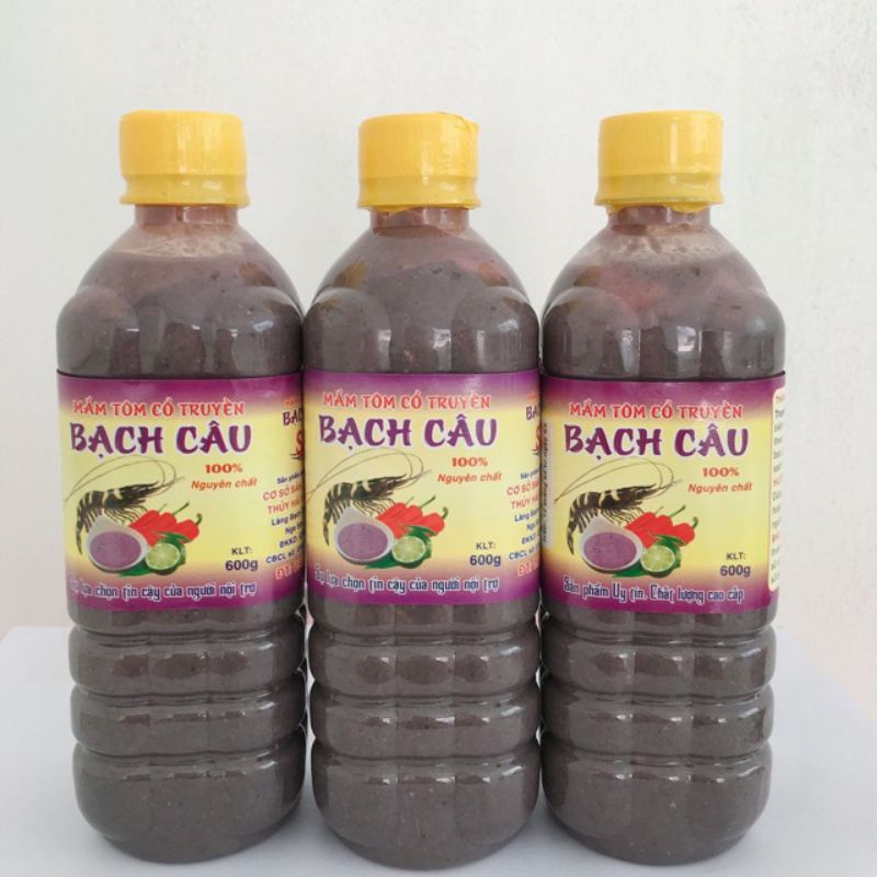 Mắm Tôm Bạch Câu Thanh Hóa 600ml