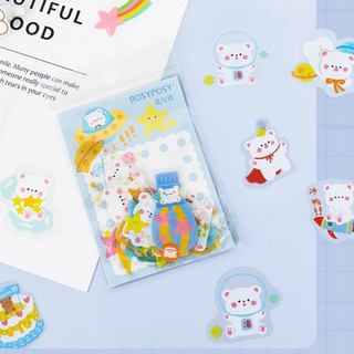 GÓI STICKER ROSY POSY