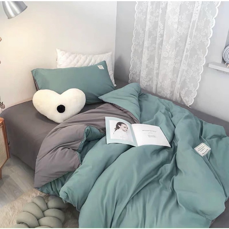 ❄️FREESHIP❄️Set chăn ga gối cotton tici mềm mịn thoáng mát ( video thật )