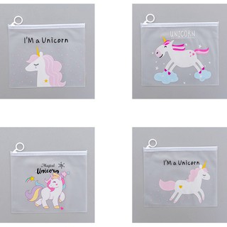Ví Zip Đựng Bút Unicorn