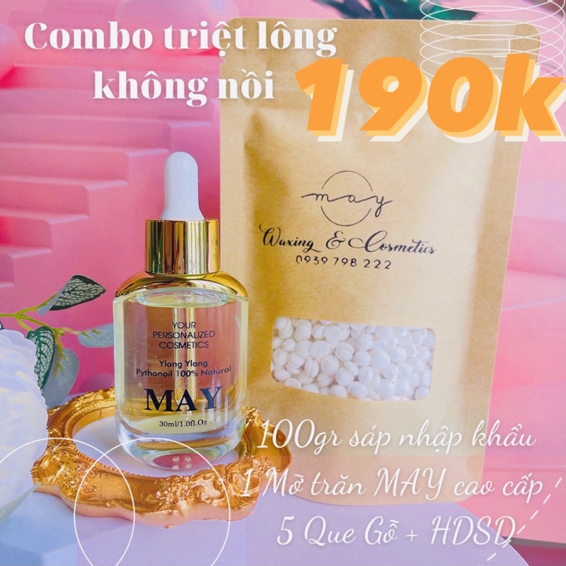 [Nhiều phân loại] COMBO TRIỆT LÔNG KHÔNG NỒI MIX MỠ NGỌC LAN TÂY