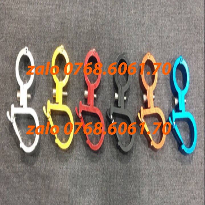Móc giữa treo đồ PCX nhôm đủ màu thời trang hàng chuẩn loại 1