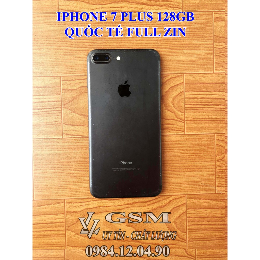 ĐIỆN THOẠI IPHONE 7 PLUS 128GB MÀU ĐEN NGUYÊN ZIN 100%