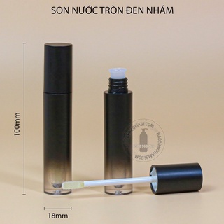 THỎI SON NƯỚC RỖNG TRÒN ĐEN NHÁM