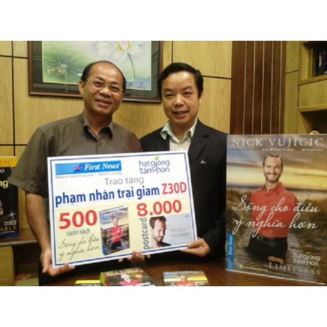 Sách Nick Vujicic Sống Cho Điều Ý Nghĩa Hơn  - First News - FIN