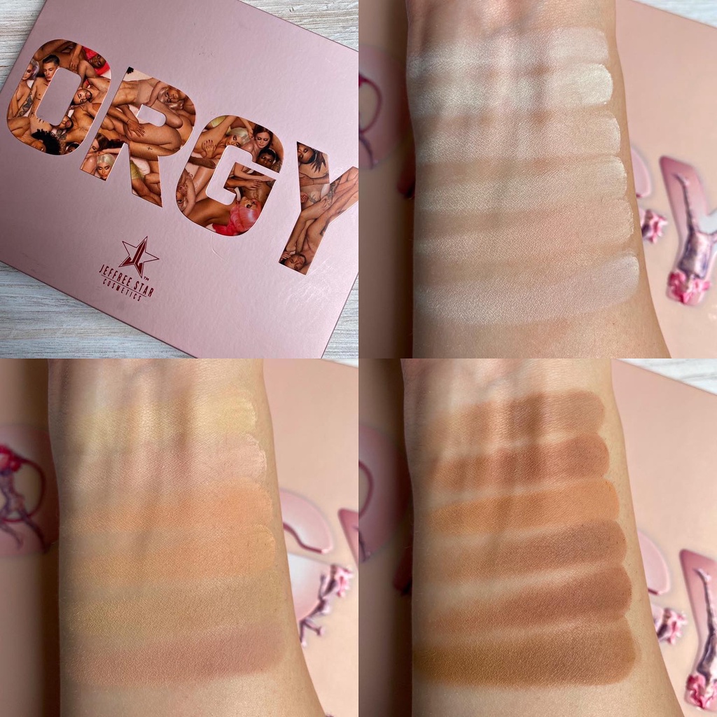 Bảng phấn mắt Jeffree Star kèm gương siêu to tiện dụng