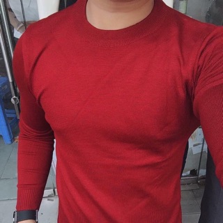 Áo len cổ tròn nhiều màu
