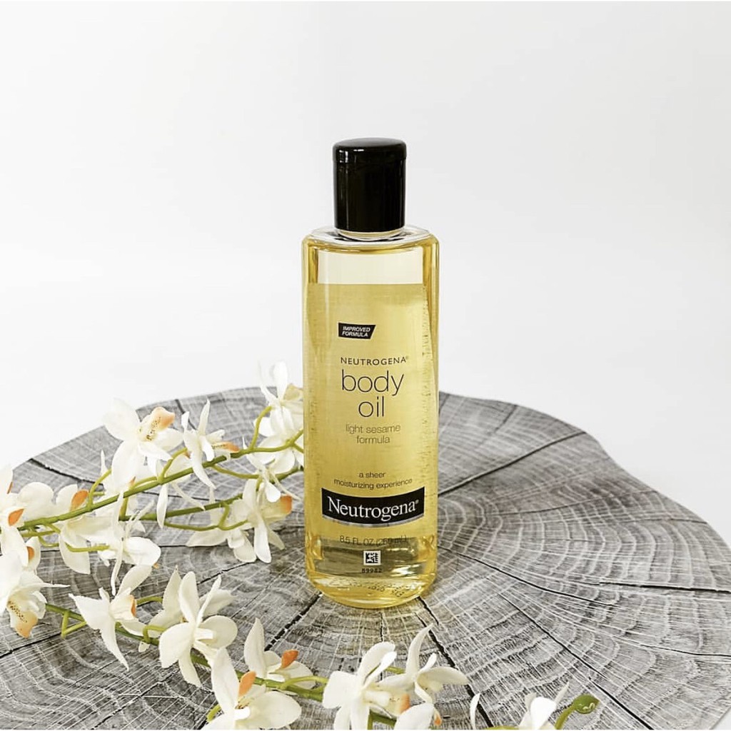 Dầu dưỡng toàn thân Body Oil Light Sesame Neutrogena 250ml | BigBuy360 - bigbuy360.vn