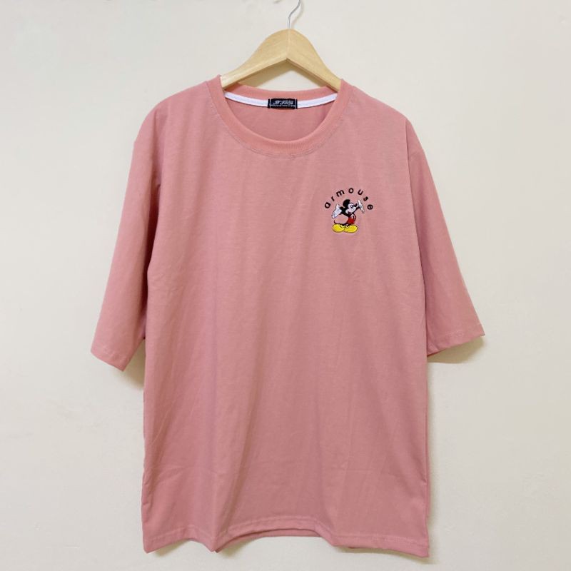 Áo Thun tay lỡ % hình thật B'teen Unisex Armouse