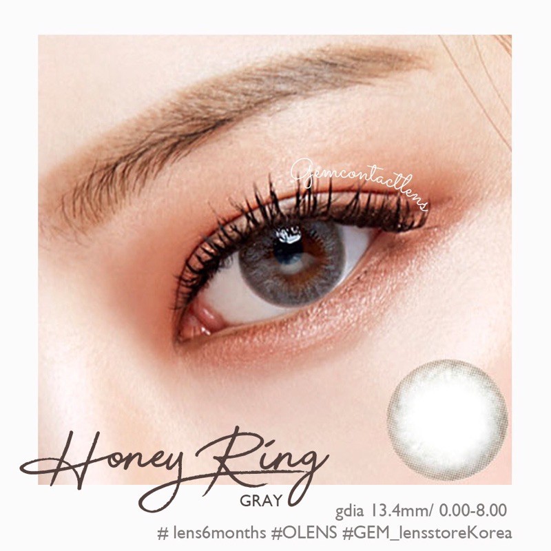 kính áp tròng xám tây Lens thái xám Tây 9 mẫu hsd 6 tháng