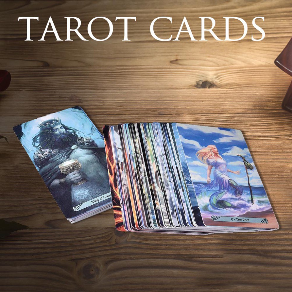 Bộ bài tarot 78 lá bằng tiếng Anh tiện lợi
