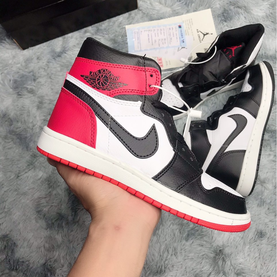 [Mã FAGREEN245 giảm tới 30K đơn 99K] [KÈM HỘP+BILL] Giày thể Thao JD1 cao cổ đen trắng, cổ cao đen đỏ Nam nữ | BigBuy360 - bigbuy360.vn