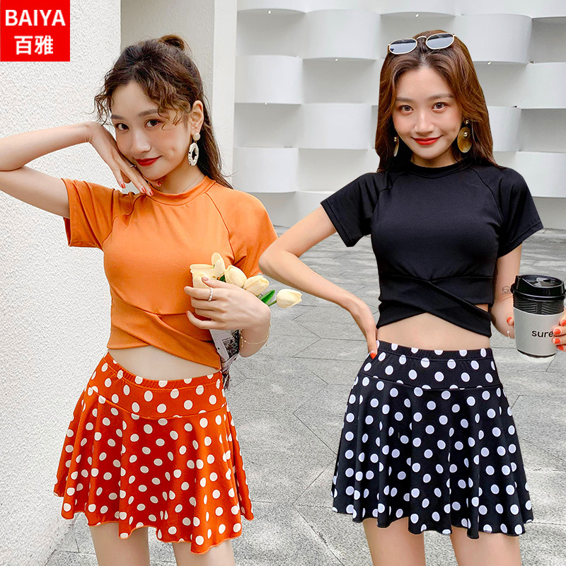 Bộ Đồ Bơi 2 Mảnh Chấm Bi Xinh Xắn Cho Nữ | BigBuy360 - bigbuy360.vn