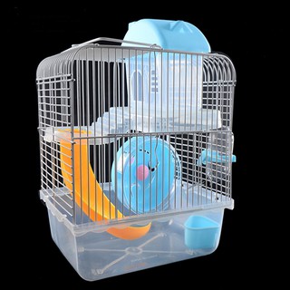 Lồng chuột hamster 2 tầng