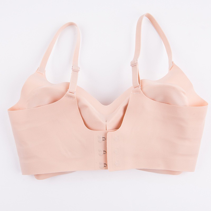 Áo ngực su non tự nhiên 3D  không gọng đệm nhẹ nâng ngực có Bigsize 40 bản 3 móc áo chống hằn mỡ lưng A650 | BigBuy360 - bigbuy360.vn