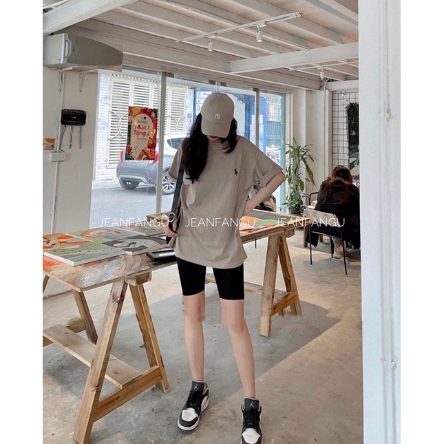 Quần legging đùi ngố cạp cao chất co giãn 4 chiều hàng đẹp cao cấp by JEANFANGU