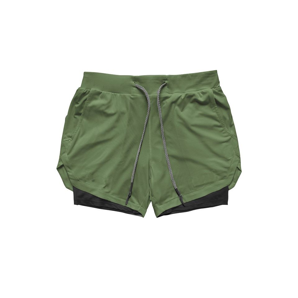 Quần short hai lớp Quần tập Gym nam TONIKIM vải thun co giãn thoáng mát, đủ màu đủ size QS2 | BigBuy360 - bigbuy360.vn