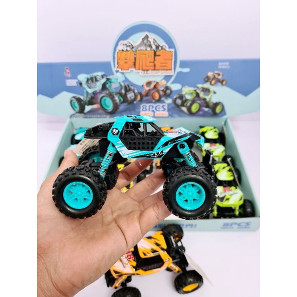 Xe Địa Hình 4 Phuộc Nhún Có Nhạc Đèn Chạy Trớn Lùi Size Lớn