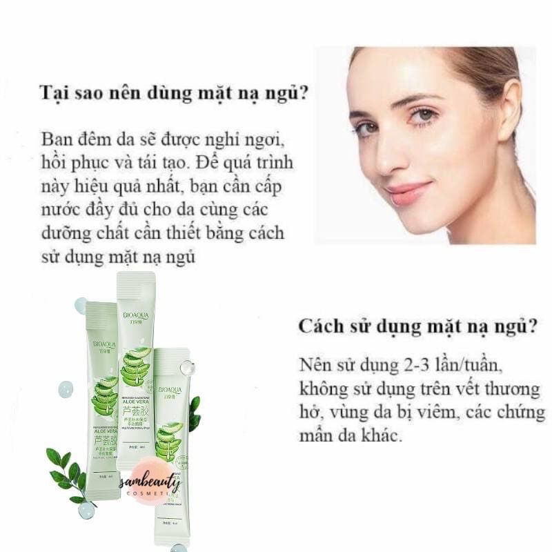 MẶT NẠ NGỦ COLLAGEN LÔ HỘI NÂNG CƠ TRẺ HÓA LÀN DA TĂNG ĐỘ ĐÀN HỒI CHO DA SamBeauty