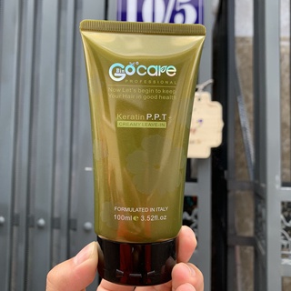 [Siêu rẻ] Tuýp kem dưỡng xả khô Bin Gocare PPT Keratin siêu mềm mượt 100ml