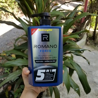 Dầu gội sạch gàu Romano Force 650g