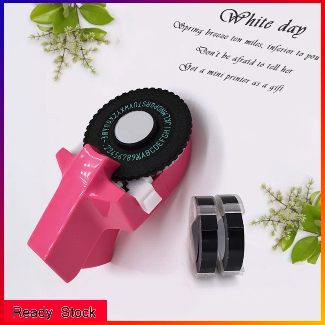 Lk C101 Dụng Cụ Làm Nhãn Đánh Dấu Chữ Cái Thủ Công Mini DIY