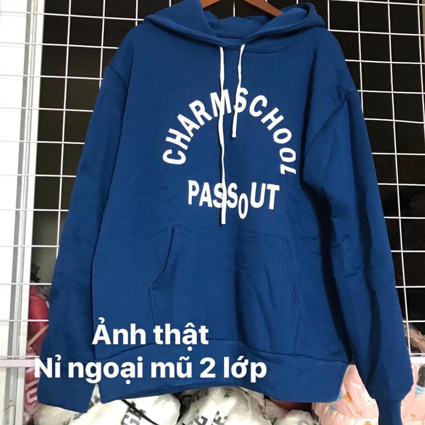[XẢ KHO] Áo Hoodie In Chữ CharmSchool - Titto Closet
