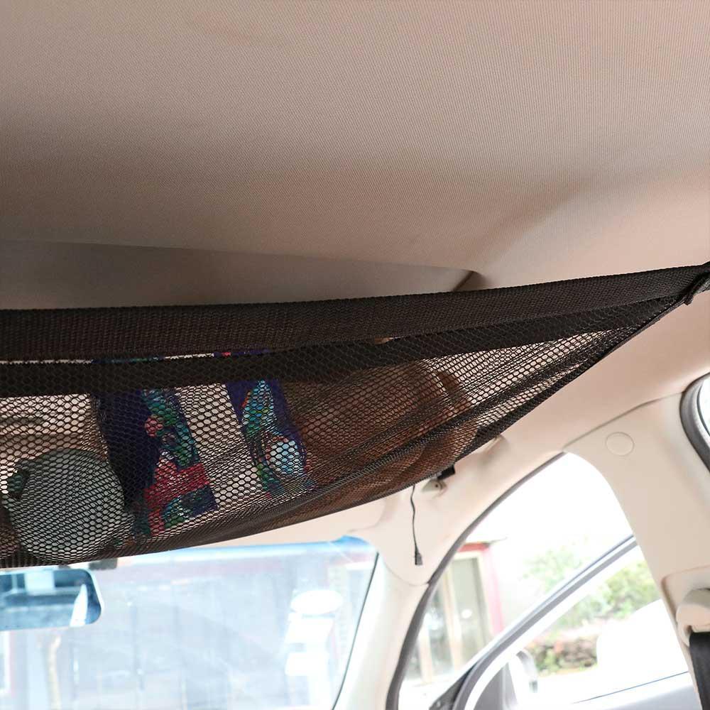 Túi Lưới Polyester Gắn Trần Xe Hơi SUV Van MPV Tiết Kiệm Không Gian