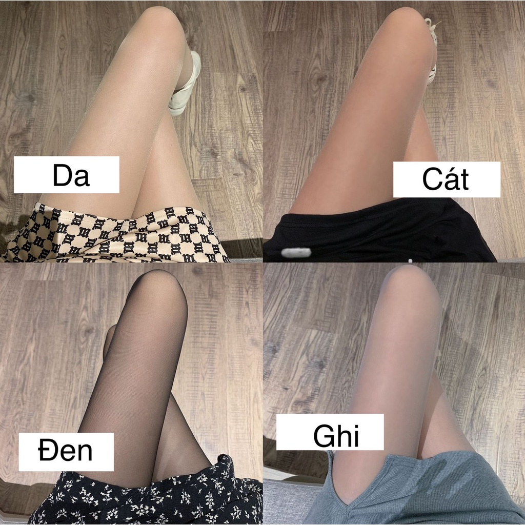 Quần tất giấy LEL xuyên thấu tàng hình Hàn Quốc siêu mỏng siêu dai không rách dọc giá rẻ cho nữ LEZ