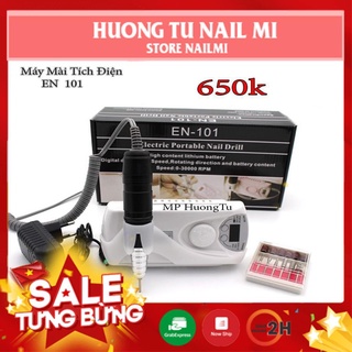 Máy mài móng tay tích điện nail EN-101, Lẻ riêng tay mài nails, Lẻ máy mài và xạc nguồn, Hàng công ty chuẩn xịn loại 1