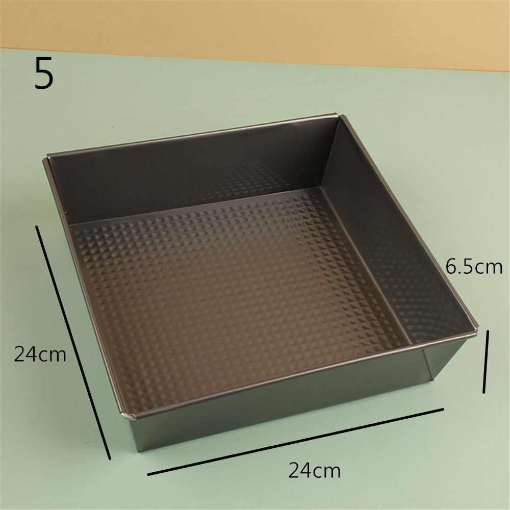 Khuôn Nướng Bánh Mì Hình Vuông Bằng Thép Carbon Chống Dính