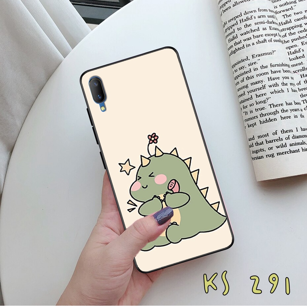 Ốp lưng Vivo V11 - Vivo V11i - Ốp in hình khủng long,dinosaur dễ thương