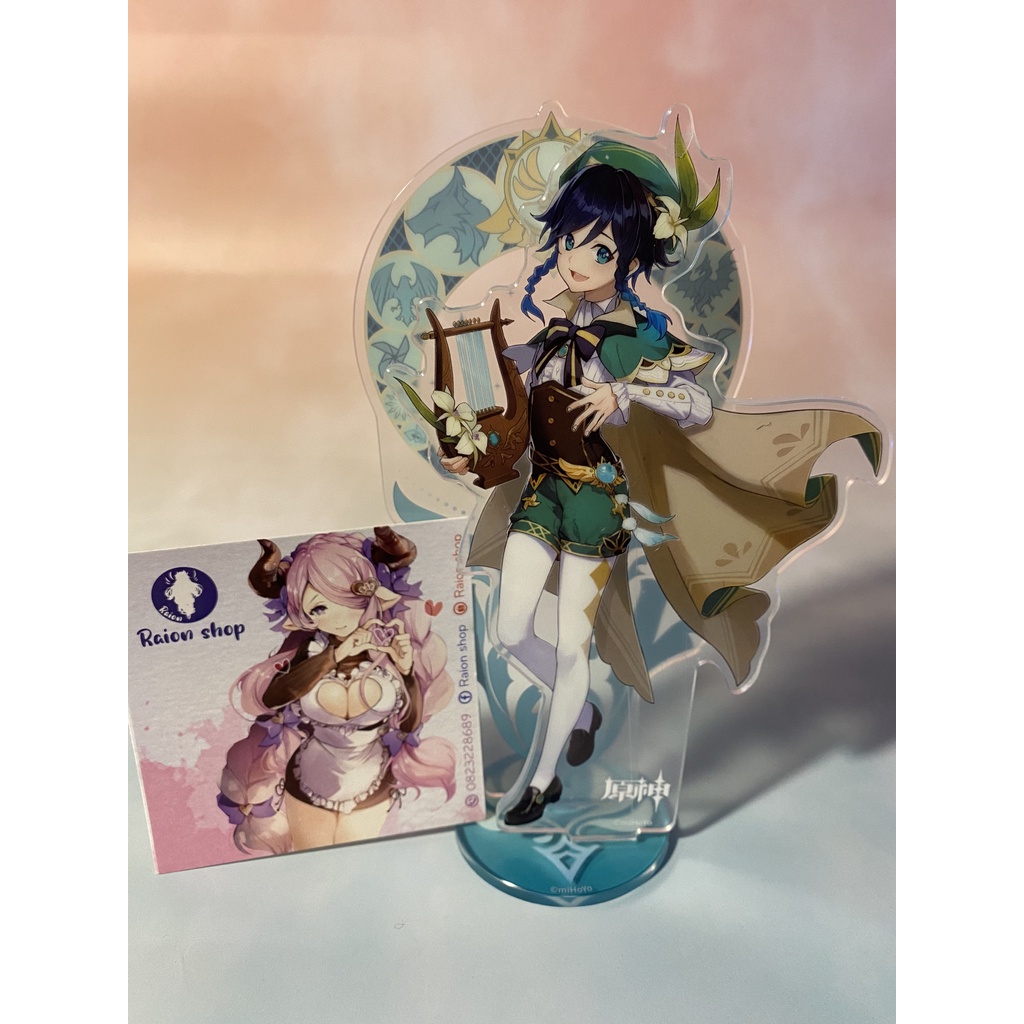 Mô Hình Standee Acrylic Genshin Impact official Mondstadt CHÍNH HÃNG