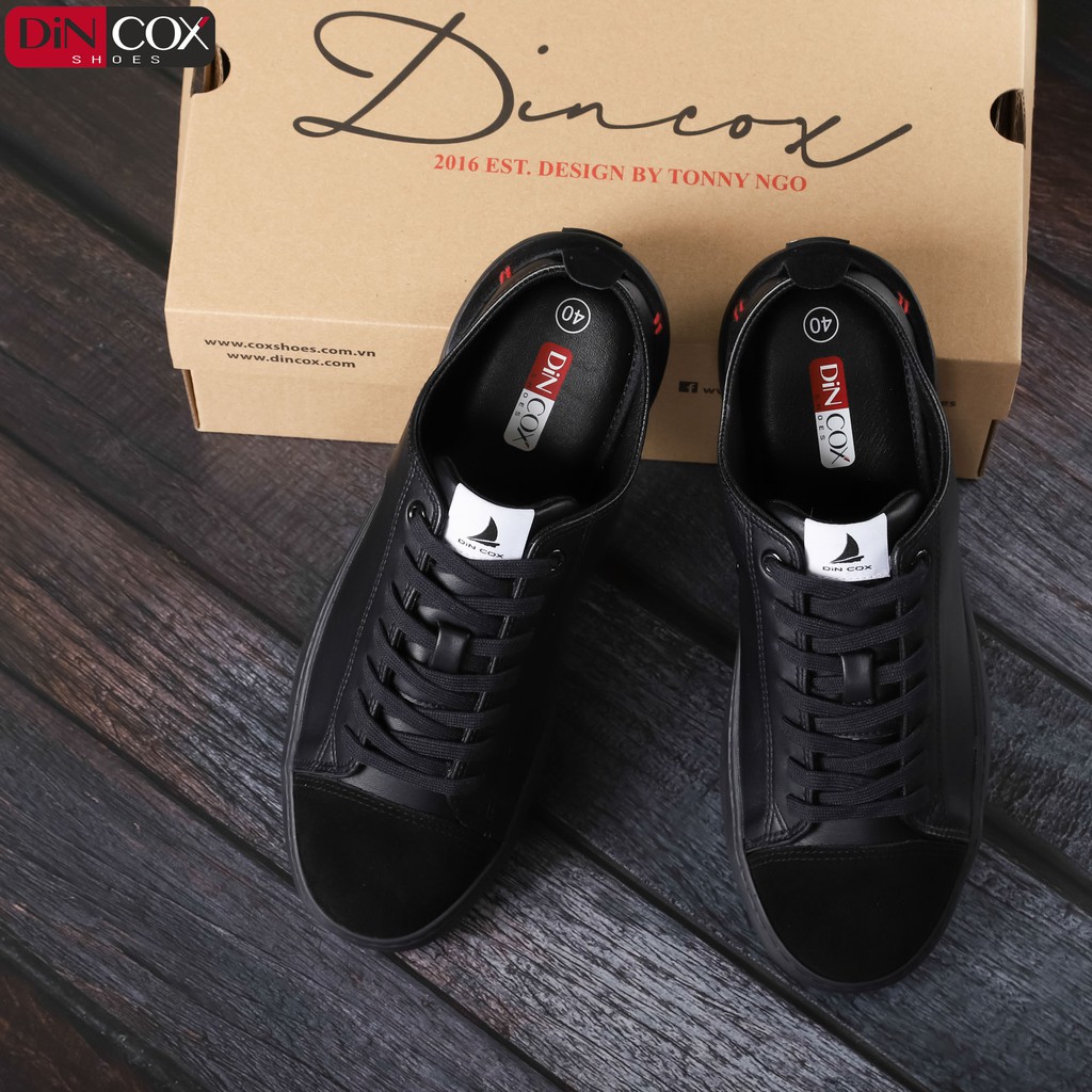 Giày nam nữ DINCOX  Sneaker C17 BLACK