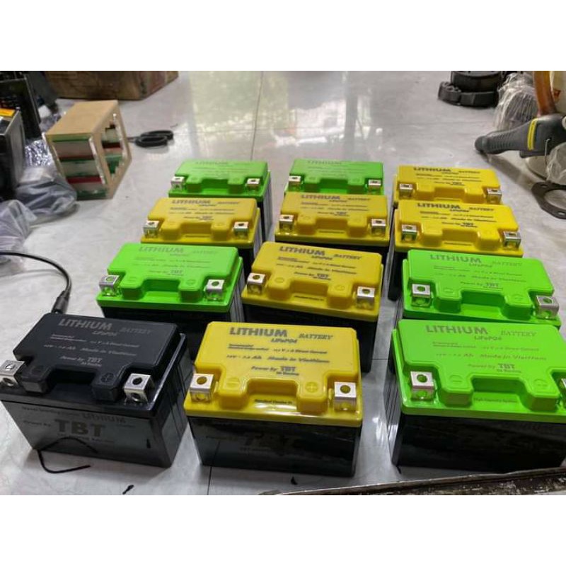 Bình pin lithium 14v7A dành cho các dòng xe Ex135,Ex150,Win,Sonic,Wave,Dream....