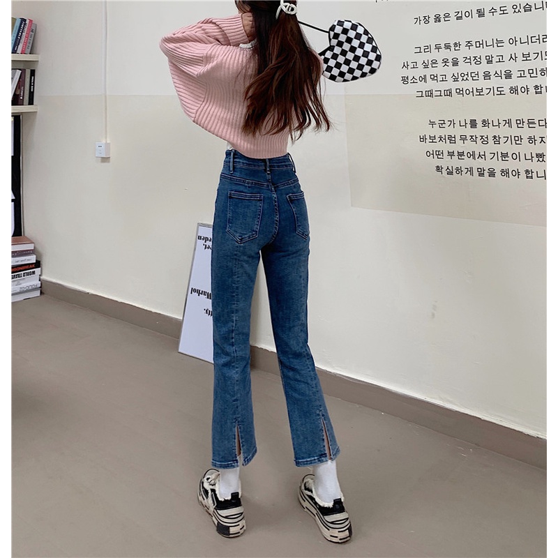 [SẴN]-Quần Jean xẻ sau (Q171)