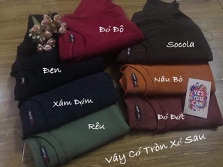 Combo 10 váy thun gân body