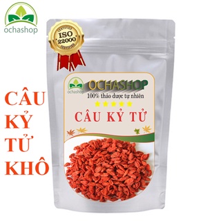 Câu kỷ tử đỏ khô organic OCHASHOP , tăng cường hệ miễn dịch, chống lão hoá, sáng mắt