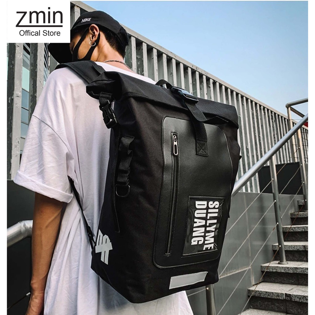 Balo du lịch thời trang nam nữ cao cấp Zmin, chống thấm nước đựng vừa lap top 15,6inch, A3-Z131