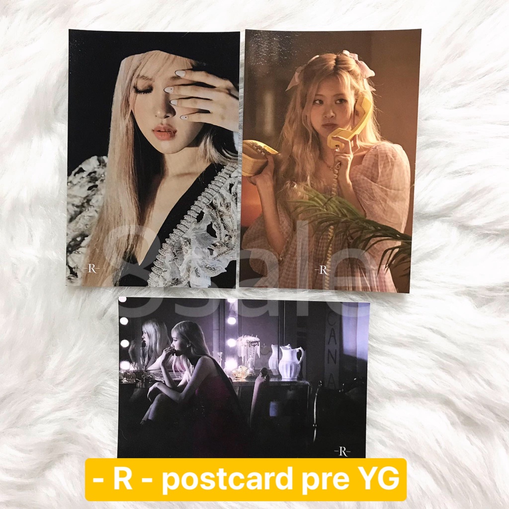 BLACKPINK | Pre-order gift YG - Hàng chính hãng (hình ảnh thần tượng)