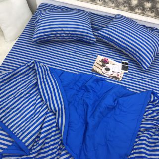 Bộ Drap Thun THÁI LAN 3D mát lạnh 4 món
