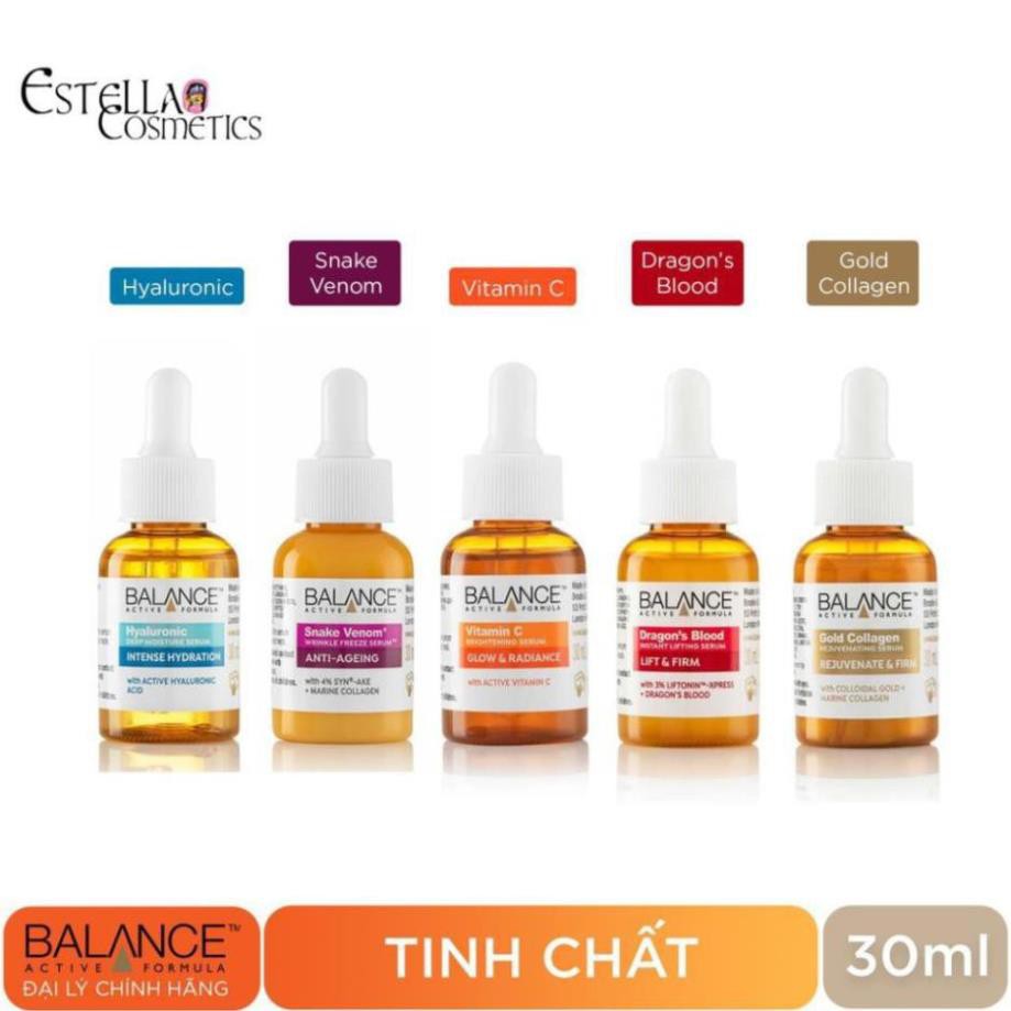 Tinh chất Serum Balance vitamin c, Hyaluronic, Snake venom, Gold collagen, Dragon’s chính hãng | BigBuy360 - bigbuy360.vn