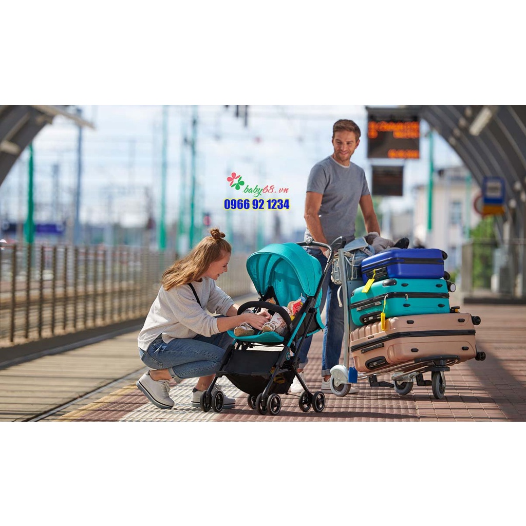 Xe đẩy gấp gọn Kinderkraft Mini Dot