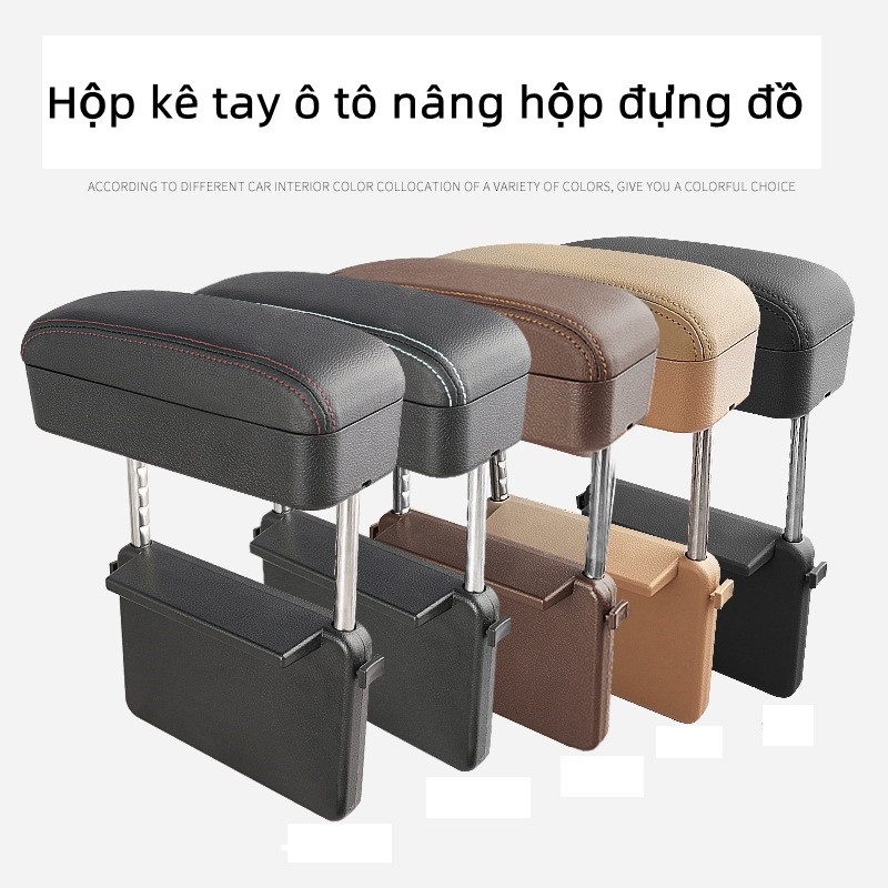 Hộp tựa tay ghế ô tô Tựa tay trung tâm ô tô đa năng Hộp đựng đồ có khe hở ghế ô tô Hộp đựng đồ đa năng Hộp đựng đồ đa năng Đệm tựa tay ô tô Hộp đựng đồ trên ô tô Hộc đựng đồ trên ô tô