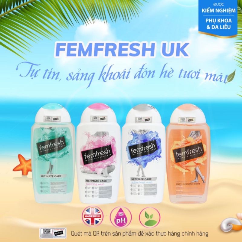 Dung dịch vệ sinh phụ nữa Femfresh