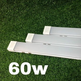 Đèn Led Bán Nguyệt đầu vuông 1m2 Mica Nhôm Ánh sáng Trắng 7000K 60w Siêu Sáng