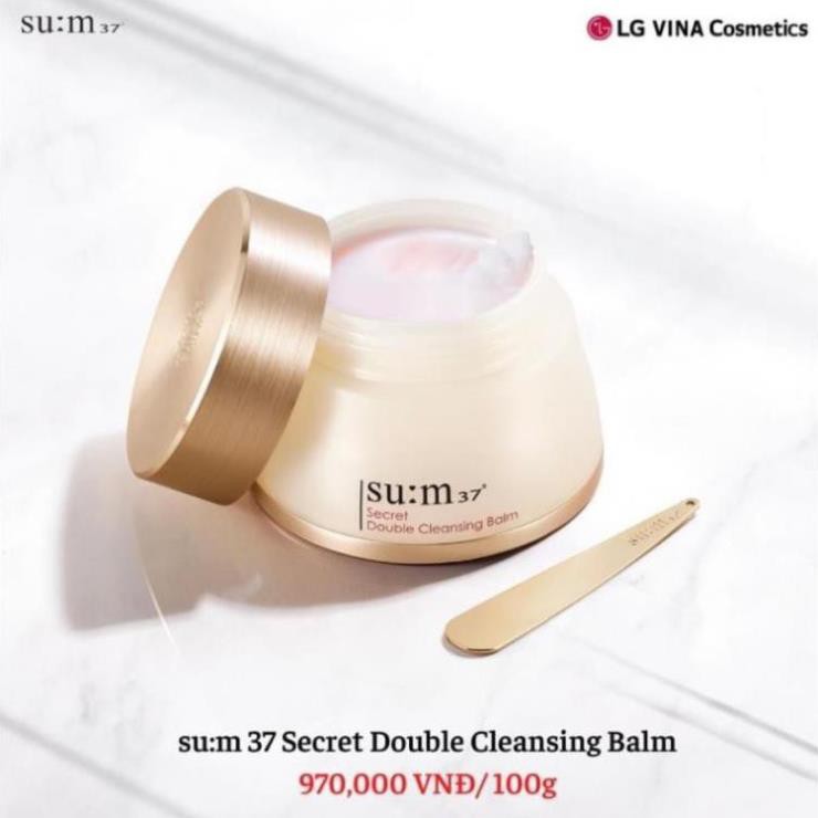 [ Có Tem LG ViNa ] Set tẩy trang sum dạng sáp Secret Double Cleansing Balm