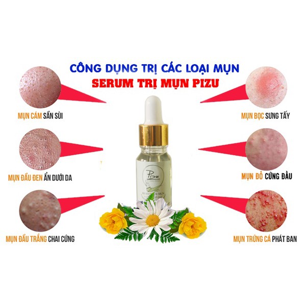 Kem chấm mụn khổ qua Pizu